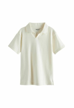 REVERE COLLAR SHORT SLEEVE  - Pikeepaita - ecru white