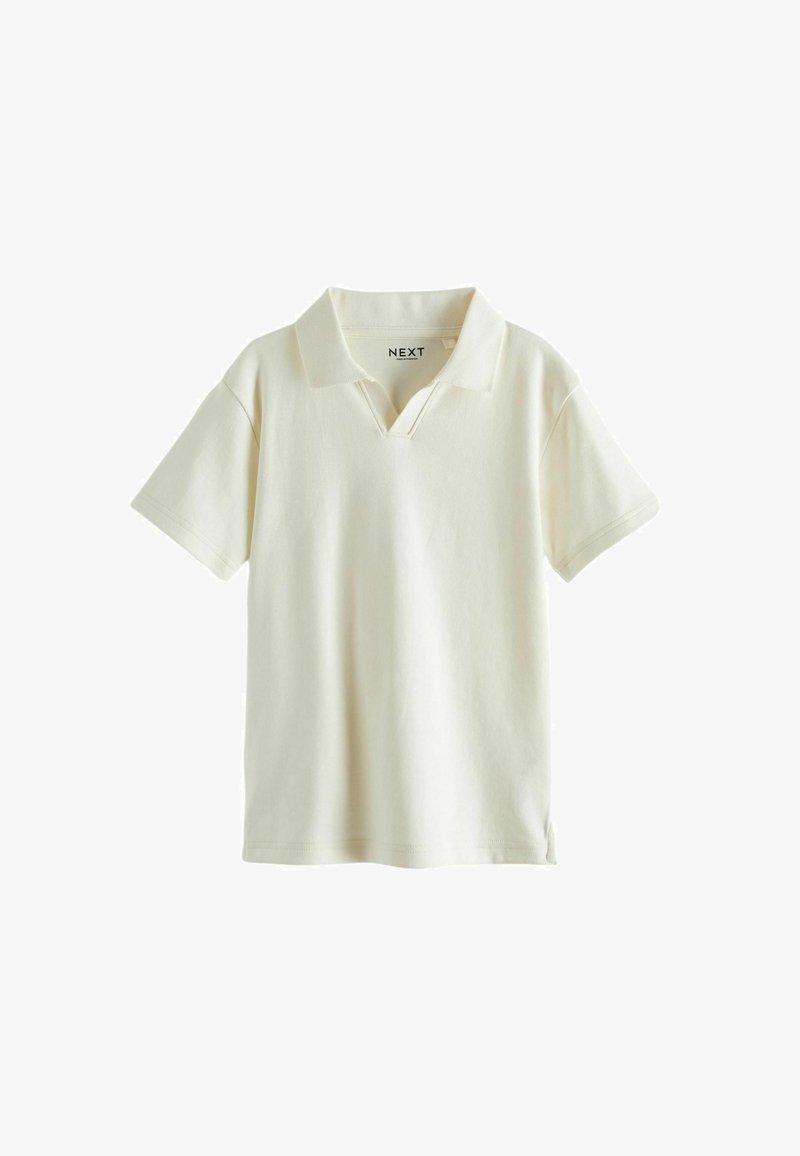 Next REVERE COLLAR SHORT SLEEVE  - Polokošeľa - ecru white