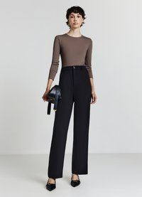 Calliope GIROCOLLO UNITA - Maglietta a manica lunga - fango