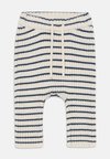 NBMOSTRIPE UNISEX - Calças de fato de treino - insignia blue/cloud dancer