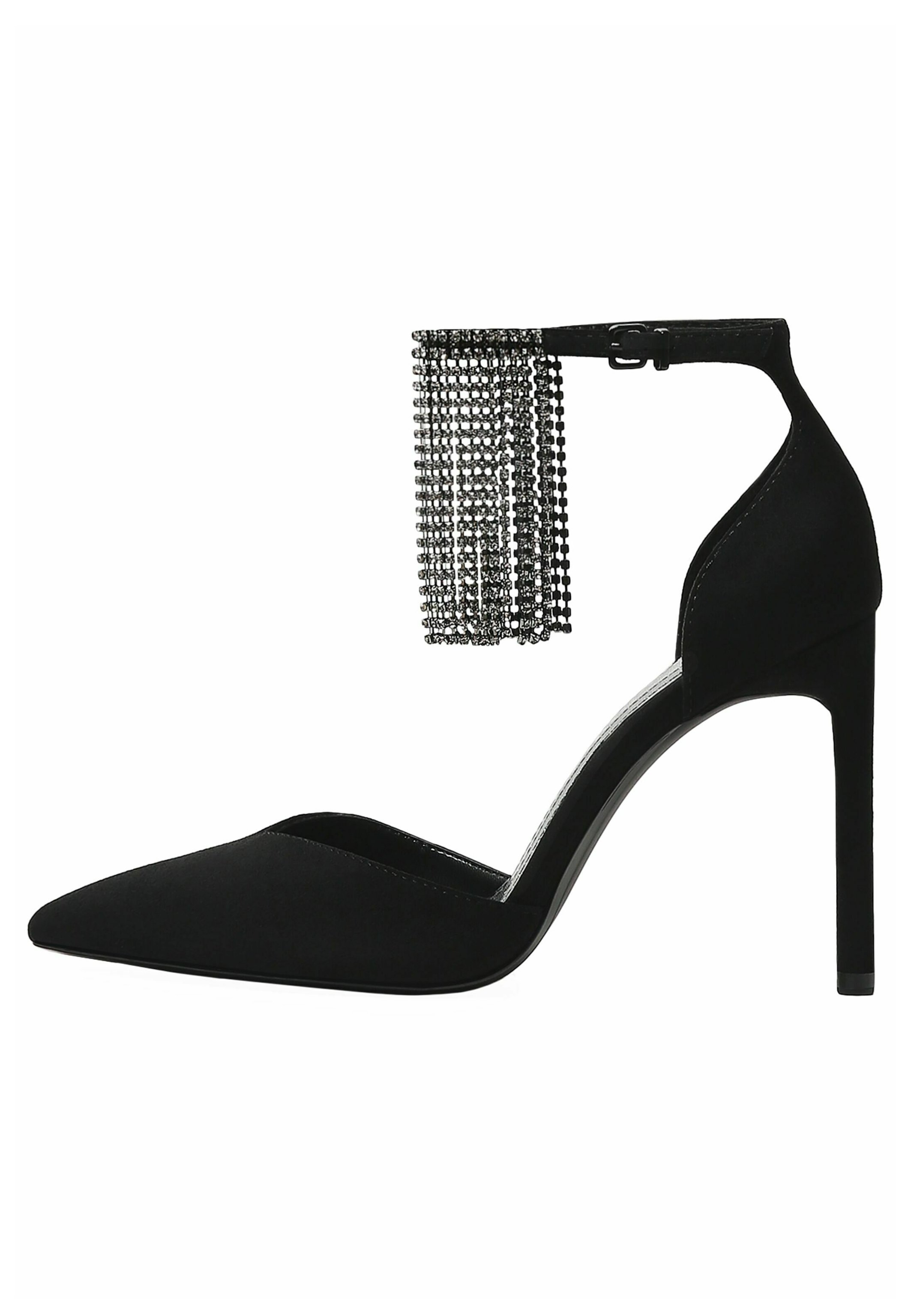 talon haut noir