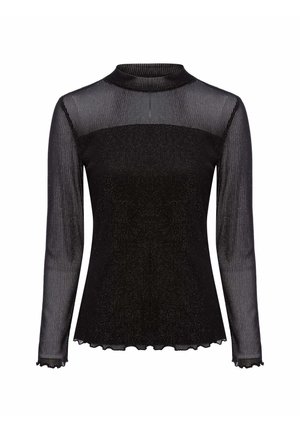 BLACK LABEL - Langarmshirt - schwarz silber