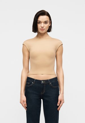 Basic póló - light taupe