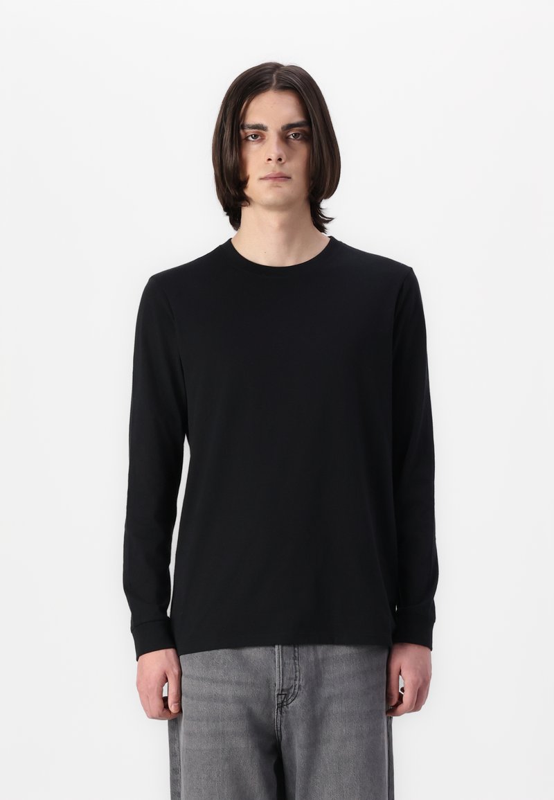 GAP EVERYDAY SOFT CREW SOLIDS - Μπλούζα με μακριά μανίκια - black