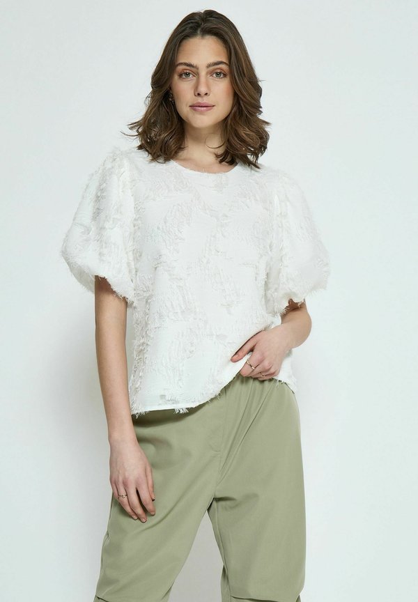 Bluse - cloud dancer