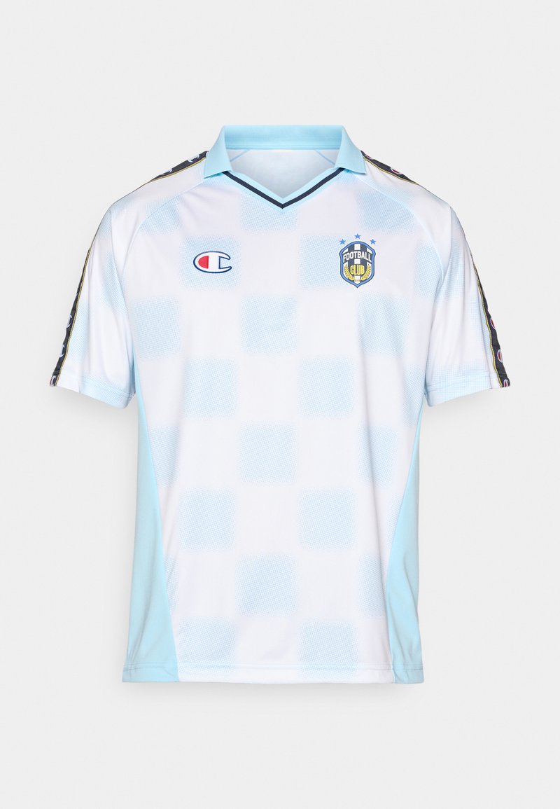 Champion T-shirt print lichtblauw