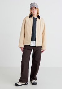Weekday BELLE WASHED JACKET - Veste mi-saison - dusty beige