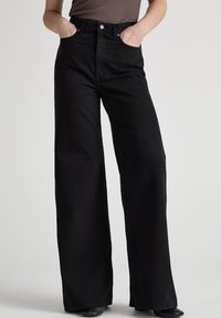 Flared Jeans - nero nero