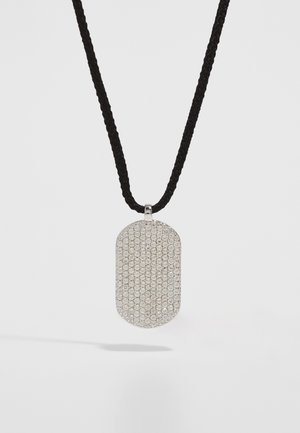 MAII FROSTED ID NECKLACE UNISEX - Kaelakee - silver-coloured