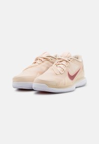 Nike Performance COURT AIR ZOOM VAPOR PRO - Sapatilhas de ténis para vários pisos - pearl white/canyon rust/white