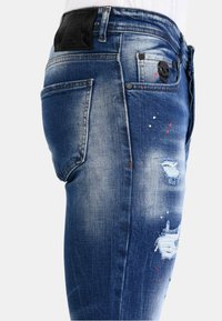 Local Fanatic VERFSPATTEN - Jeans Skinny Fit - blauw