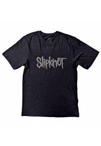 Paradiso Clothing SLIPKNOT HI- BUILD BAND LOGO - Print T-shirt - black