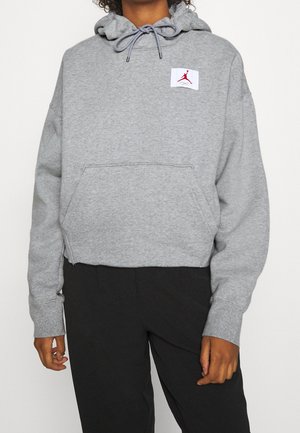 Jersey con capucha - mottled grey