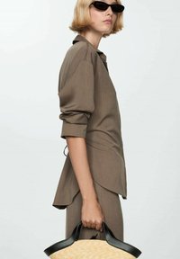 Mango Košilová halenka  - light brown