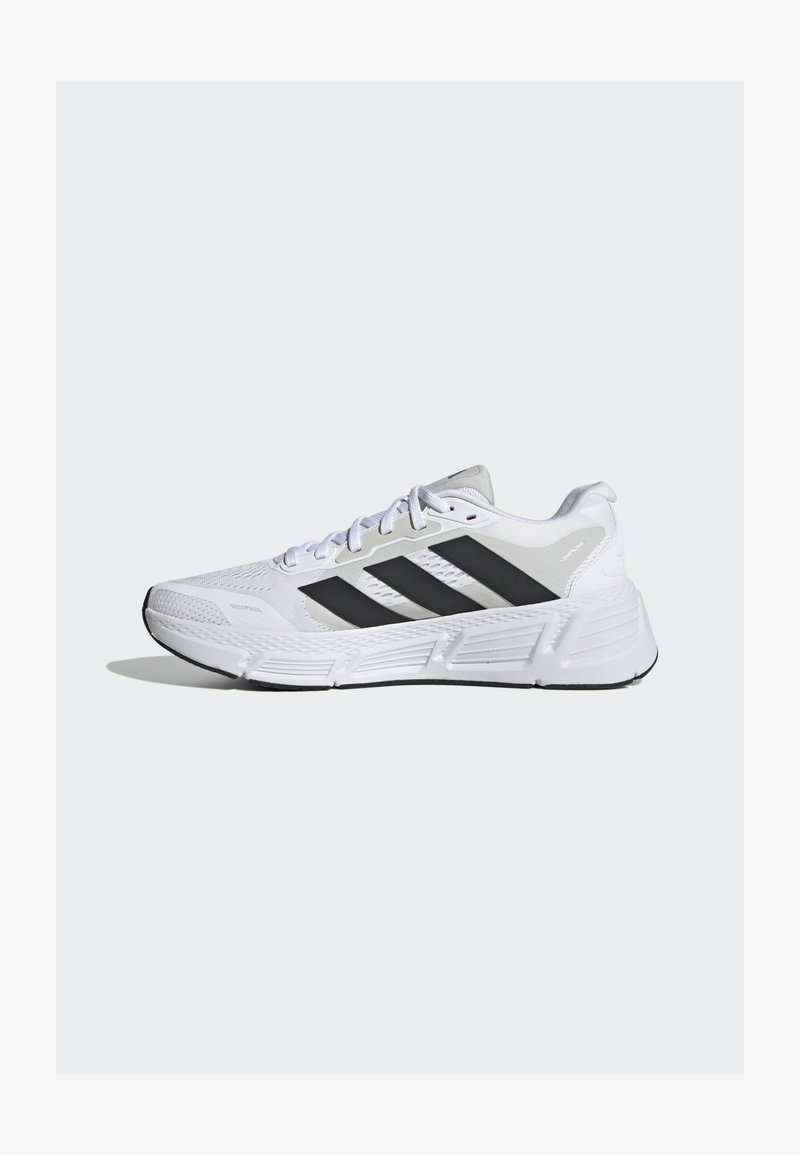adidas Performance QUESTAR 2 - Katujuoksukengät - cloud white/core black/grey one