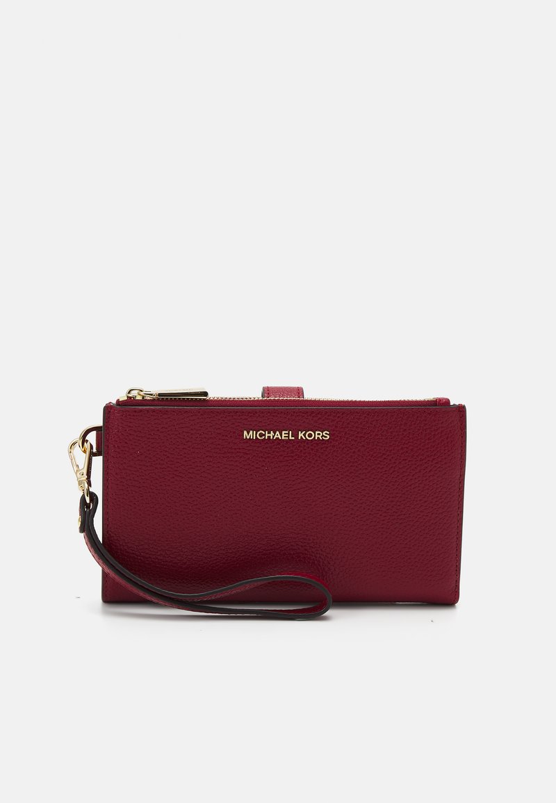 MICHAEL Michael Kors JET SET WRISTLET - Piniginė - deep red