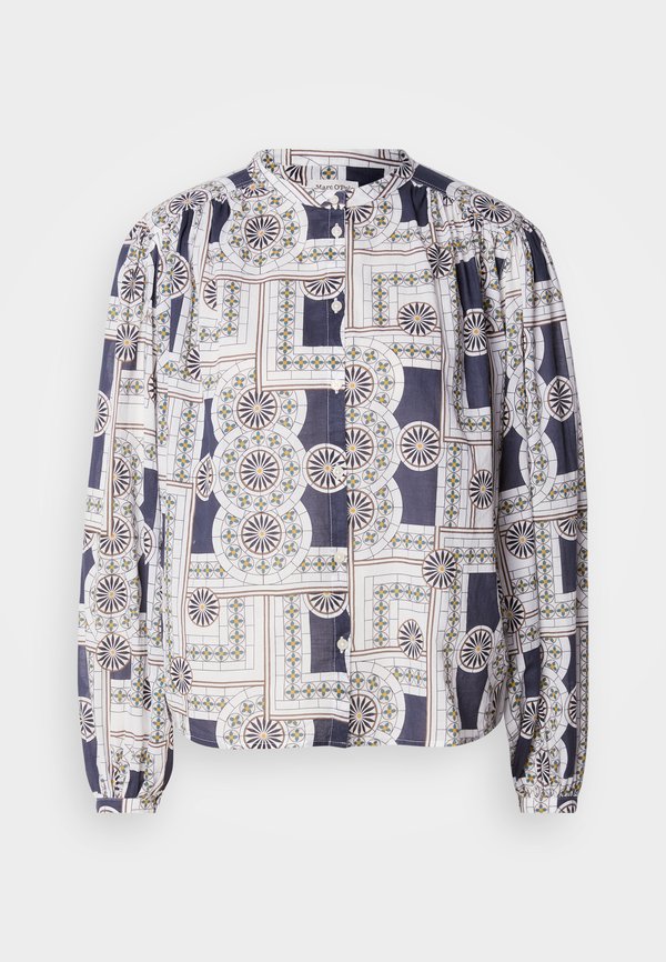 BLOUSE LONG SLEEVE PRINT - Button-down blouse4