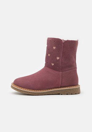 LEATHER - Boots - pink