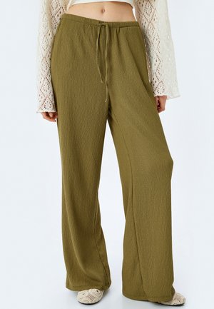 WIDE  - Stoffhose - khaki