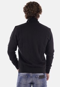 La Martina Felpa con zip - nero