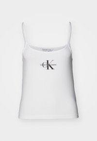 MONOLOGO STRAPPY TANK  - Top - bright white