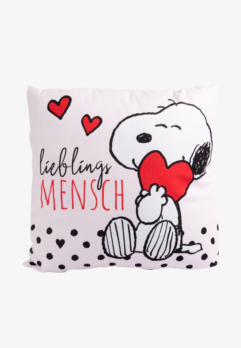 Snoopy THE PEANUTS DEKOKISSEN SNOOPY - LIEBLINGSMENSCH - ZIERKISSEN KOPFKISSEN 30 30 CM - Sonstige Accessoires - mehrfarbig