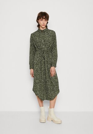 JDY JDYSORO MIDI SHIRT DRESS - Φόρεμα πουκάμισο - mulled basil