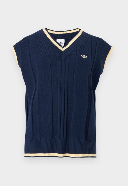 adidas Cable Knit Vest Asia SIzing 'Night Indigo' (Women's) — foto 7