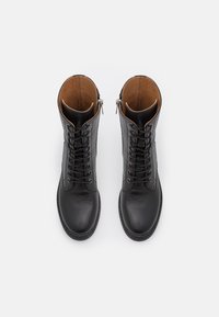 Shabbies Amsterdam Stivaletti stringati - black