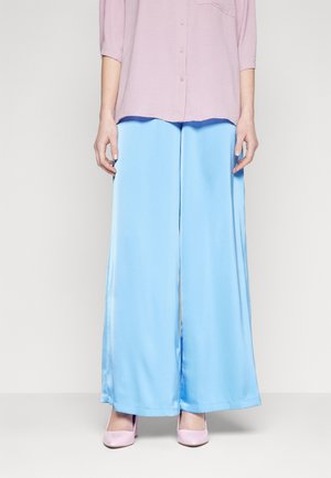 VICLAIR SATEEN TROUSERS - Kelnės - bonnie blue