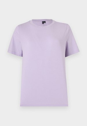 Vero Moda, VMPAULINA SS T-SHIRT JRS NOOS - Camiseta básica - pastel lilac