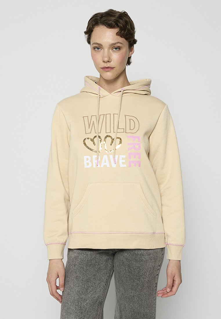 zwillingsherz Hoodie beige zwillingsherz Hoodie beige