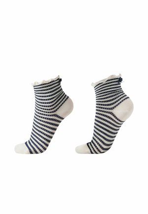 STRIPES BOW - Chaussettes - blue