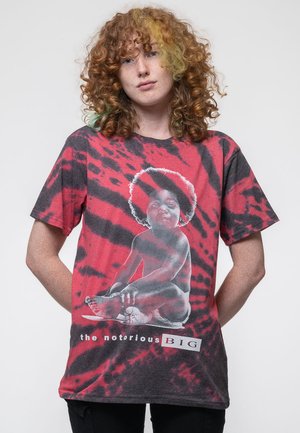 Paradiso Clothing BIGGIE SMALLS BABY BIGGIE TIE DYE - Print T-shirt - red