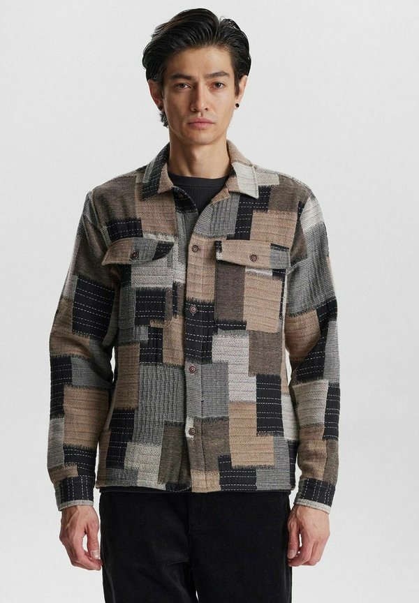 AKOSCAR PATCHWORK OVER - Hemd - incense