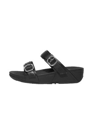 LULU ADJUSTABLE SLIDE - Mules - all black