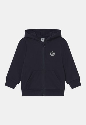 LOUELLAI ZIP UP HOODIE - Sweater met rits - smoking