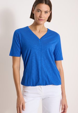 Cecil, KURZARM T-SHIRT IM TUNIKA-LOOK - T-shirt imprimé - surf blue