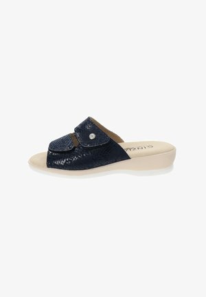 Cinzia Soft, Ciabattine con tacco - blu
