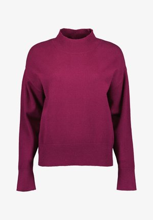 Blue Seven ROLLKRAGEN - Strickpullover - 3670 - wein