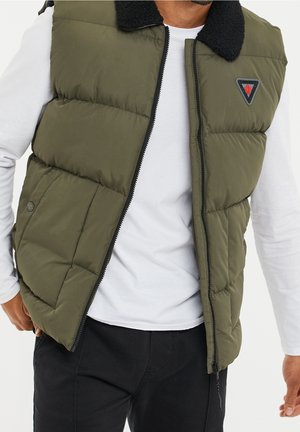 Vest - khaki