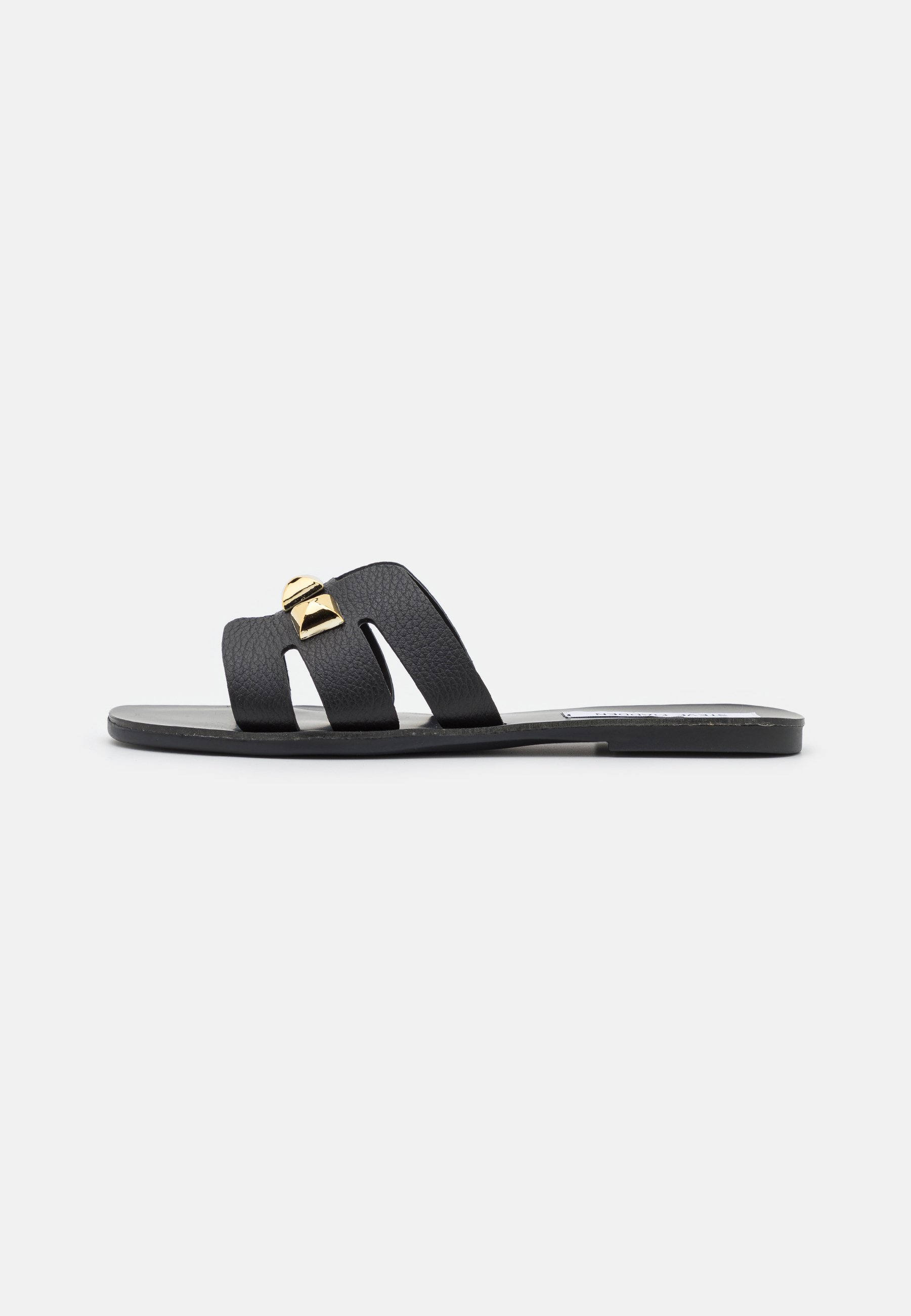 Steve Madden GENELLE - Sandalias planas - black/negro - Zalando.es