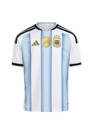 ARGENTINA 26 HOME MESSI  - Landslagströjor - white icey blue light blue