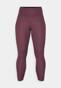 HIGH WAISTED PURELUXE 7/8 LEGGING - Leggings - oxblood