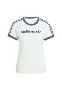 LINEAR CALI TEE - T-shirt con stampa - cloud white