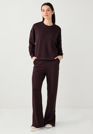 Pantalon classique - bitter coffee