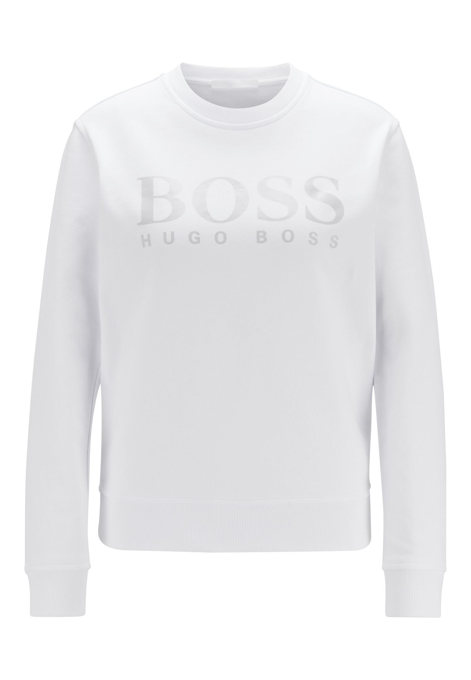 boss sweatshirt white
