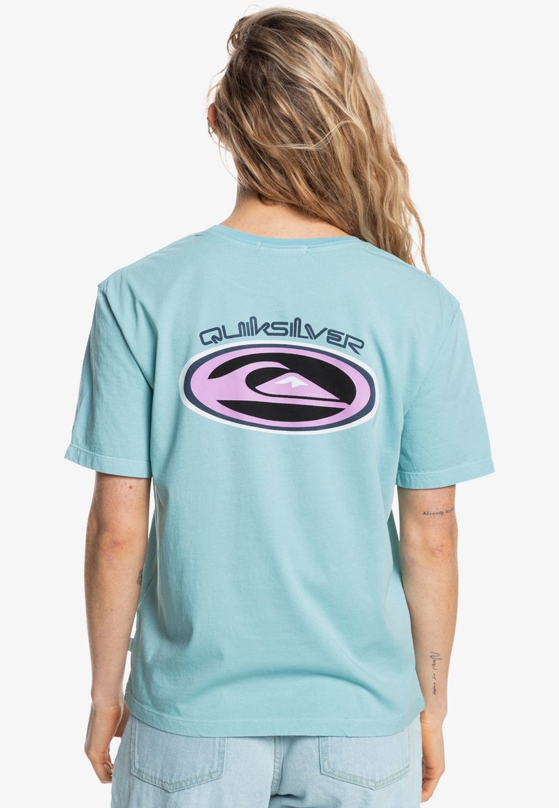 Damen T-Shirts | Quiksilver STANDARD T-Shirt print pool/hellblau - VI47024 Damen T-Shirts | Quiksilver STANDARD T-Shirt print pool/hellblau - VI47024