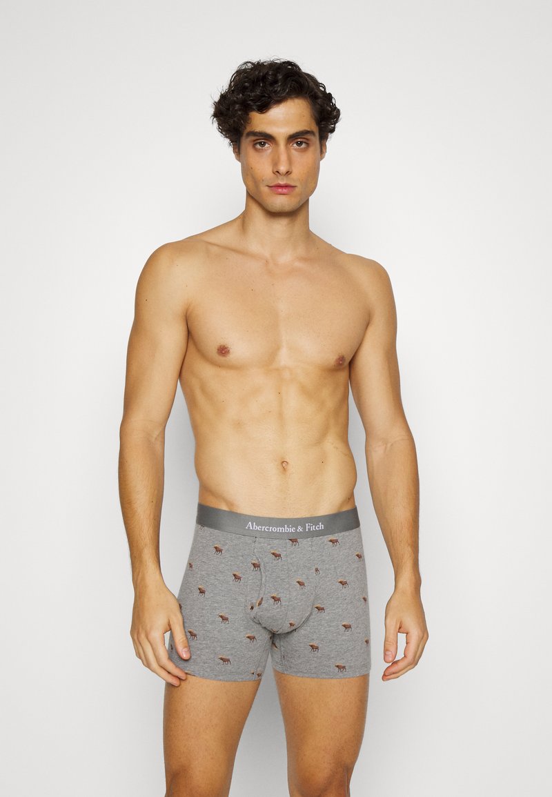 Herren Unterhosen | Abercrombie & Fitch ICON 5 PACK Panties lifelike moose/schwarz - ON53081 Herren Unterhosen | Abercrombie & Fitch ICON 5 PACK Panties lifelike moose/schwarz - ON53081
