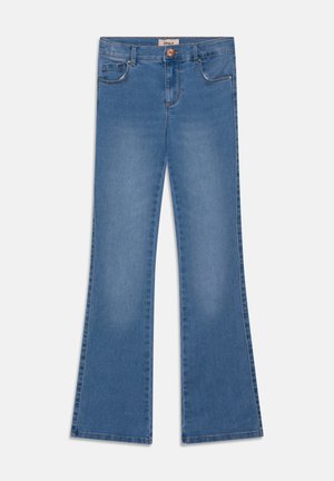 Flared-farkut - light-blue denim